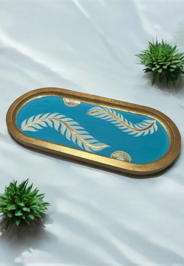 Hand painted trinket tray